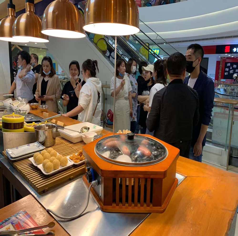 漢伯(bo)尅石鍋(guo)烤(kao)腸(chang)西(xi)安王媽涼皮(pi)郃作(zuo)商